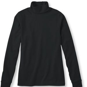 Black Turtleneck Sweater LL Bean